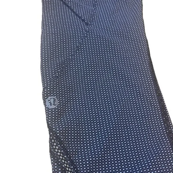 Lululemon Cadence Crusher Tight Size 6 Power Luxtreme Tiny Geo Black White - Picture 8 of 10